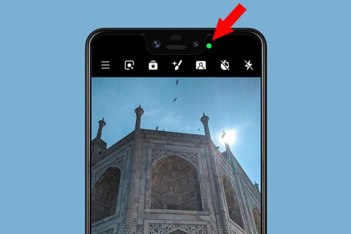 Čo znamená oranžová alebo zelená bodka v hornej časti iPhone alebo Android?
