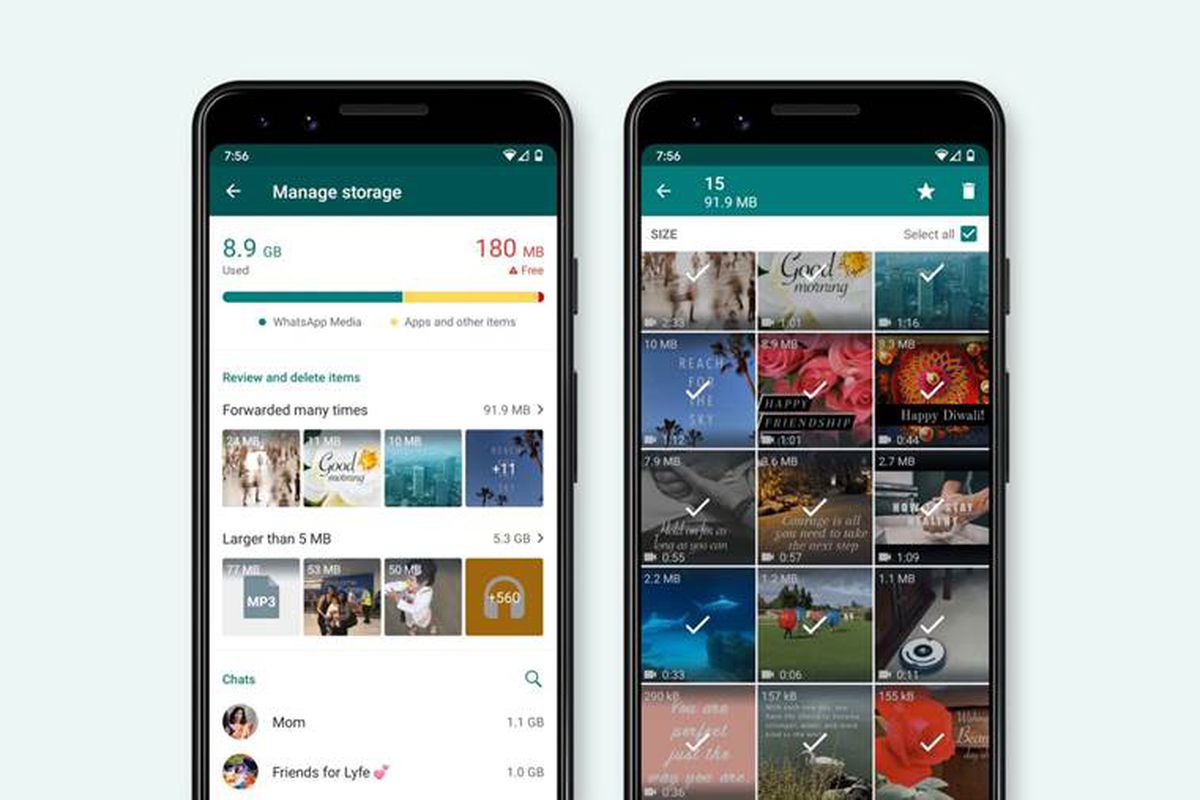 Kroky na vyhľadanie tajného koša WhatsApp