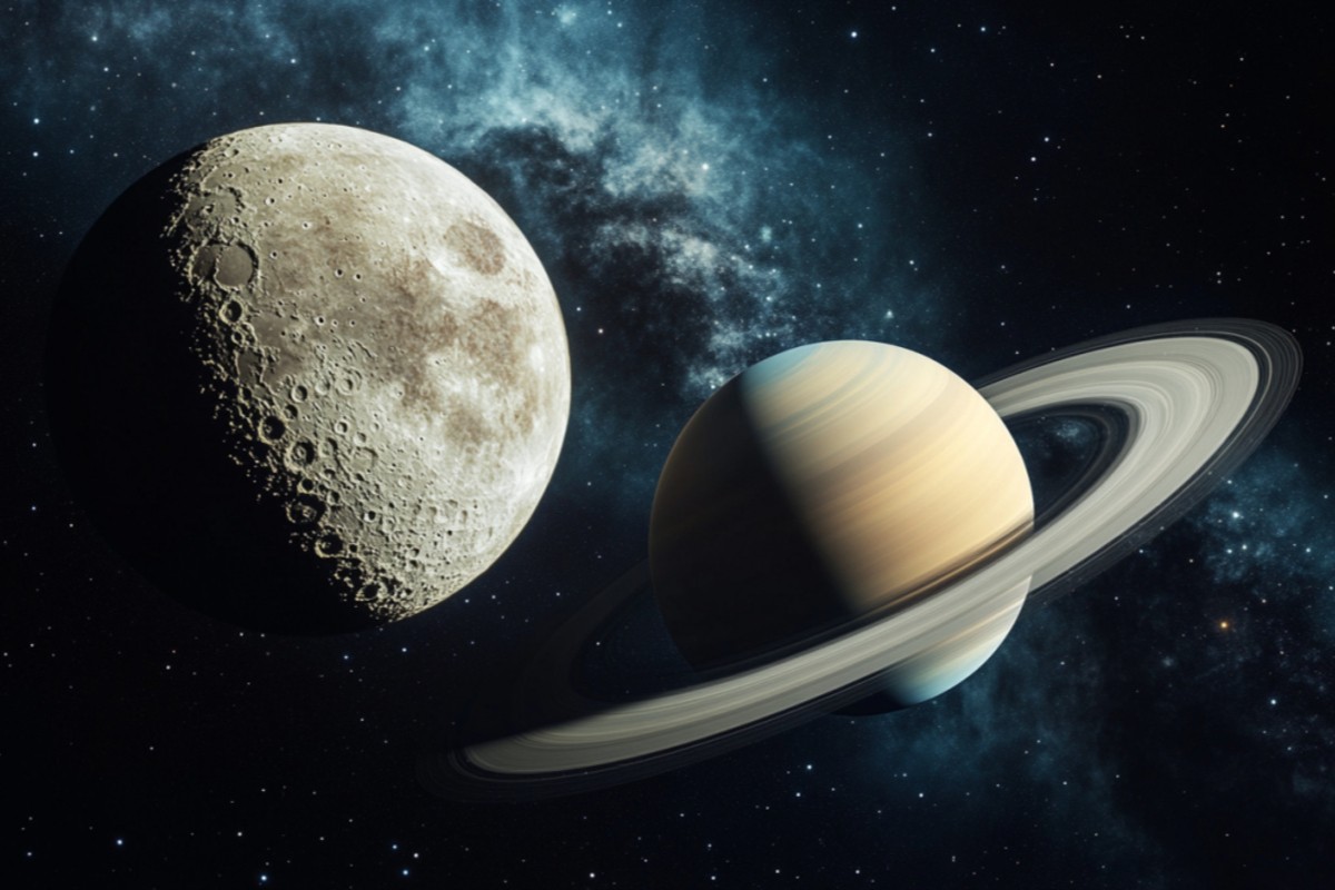 Mesiac sa ocitne vedľa Saturna. Ako pozorovať túto udalosť?