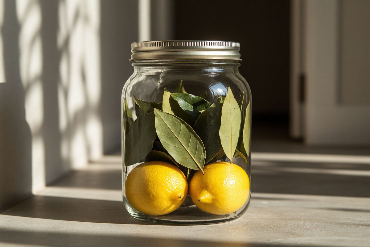 Vavrín a citrón: prečo ich dávať do pohára pri vchode do domu