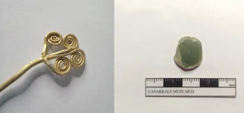 V Tróji bola objavená zlatá brošňa stará 4500 rokov: na svete existujú len tri takéto exempláre