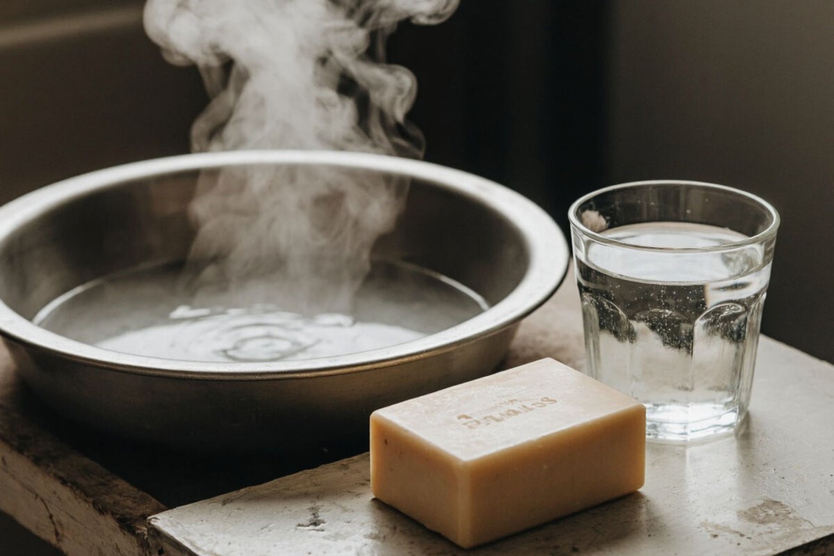 Odborník na upratovanie: „Horúca voda, prírodné mydlo a pol pohára amoniaku – to je všetko, čo potrebujete na prípravu najlepšieho odstraňovača škvŕn v histórii.“