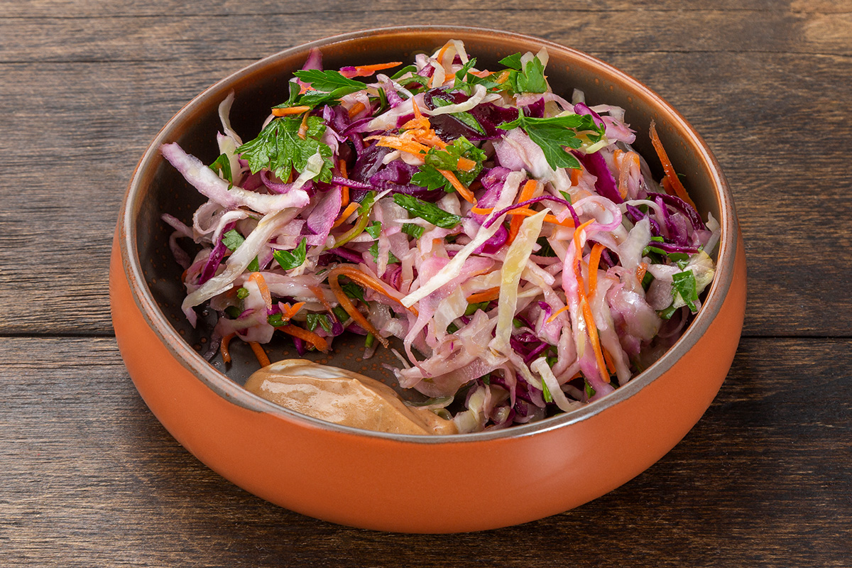 Kapustový šalát s tropickým akcentom: aj dresing je božský