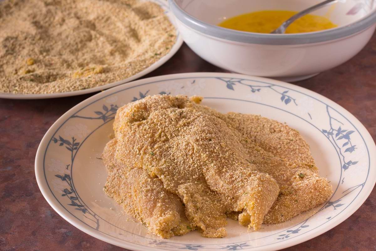 Používam namiesto múky. Obal sa drží ako repka