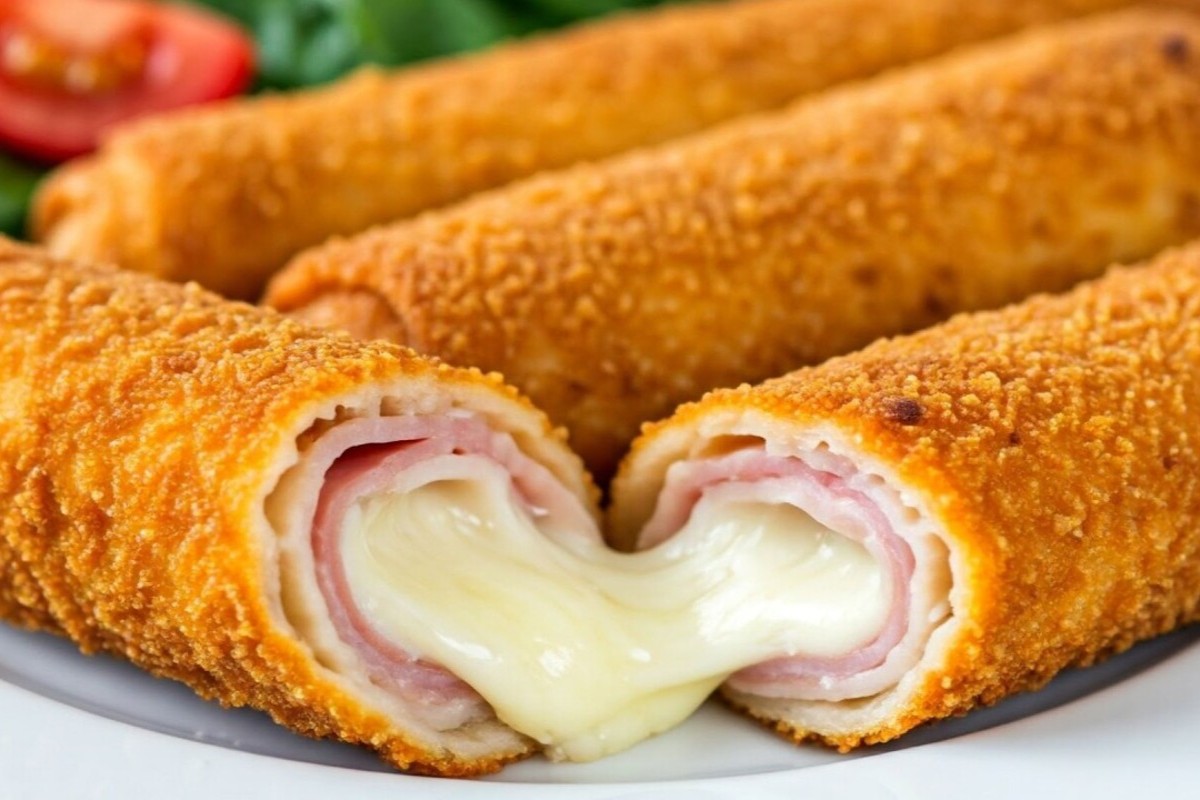 Chrumkavé rolky s krémovou náplňou. Potrebujete len niekoľko jednoduchých ingrediencií