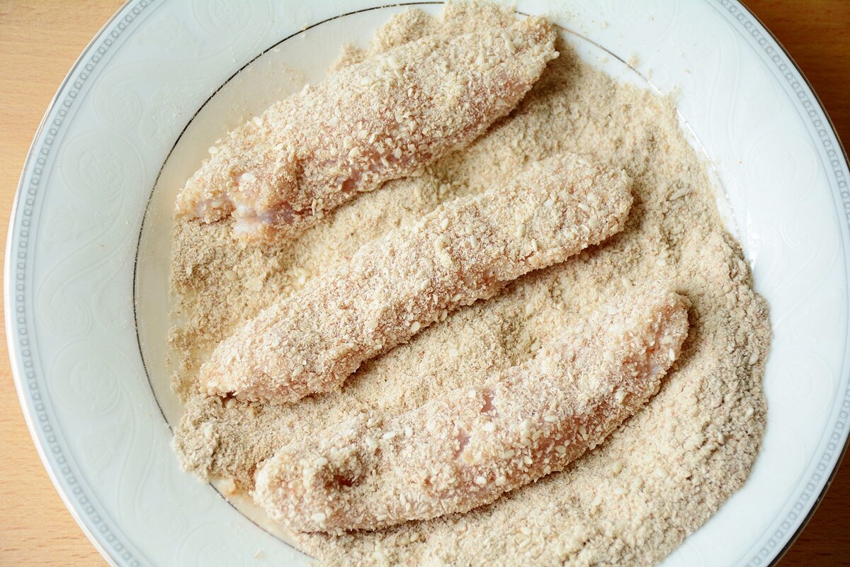 Používam namiesto múky. Obal sa drží ako repka