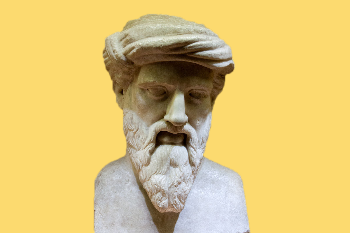 Pythagoras, grécky filozof, ktorý učil premeniť život pomocou ticha: „Počúvaj a staneš sa múdrym, lebo počiatok múdrosti je ticho.“