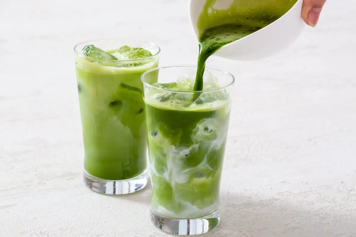 Limonáda s matcha