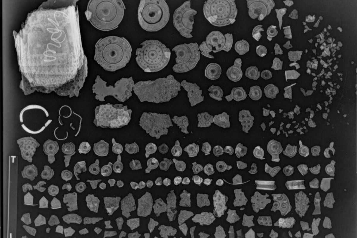 Analýza severného pokladu z Hastrupu ukazuje, že kovy, z ktorých bol vyrobený, prešli stovky kilometrov