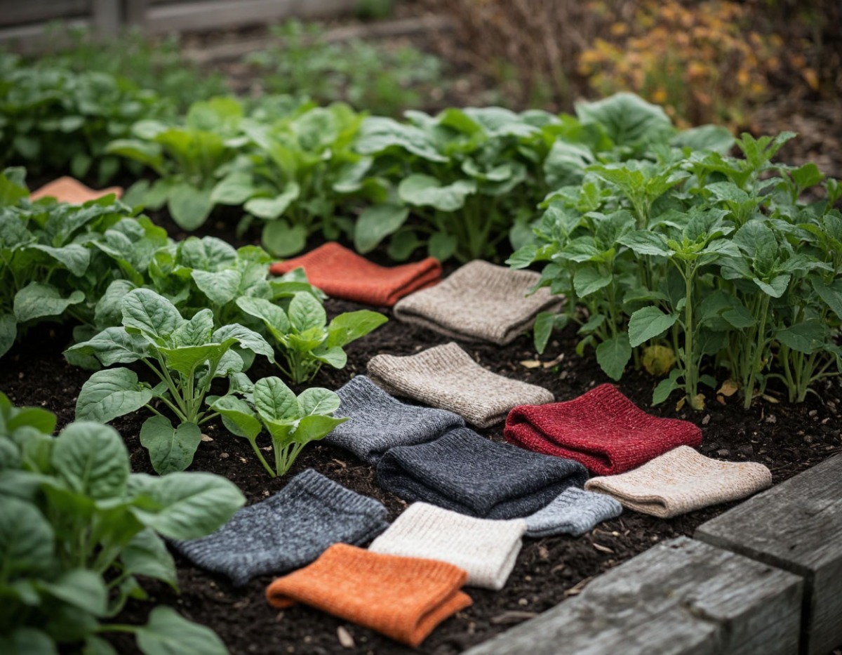 Čo robia šikovní záhradníci so svojimi starými vlnenými svetermi